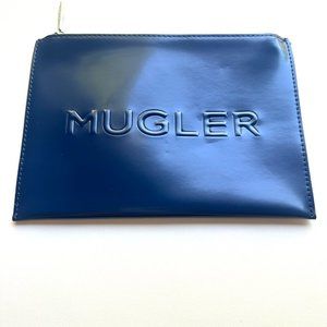 3102 MUGLER MAKEUP BEAUTY BAG WITH ZIPPER DESIGNER COSMETIC BAG